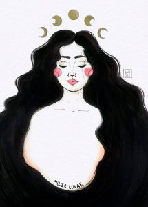 Mujer-lunar