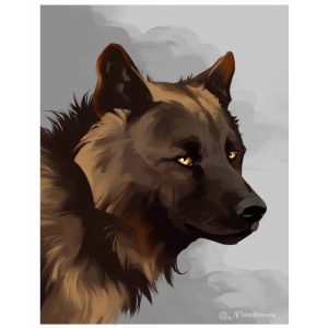 timber-wolf-painting