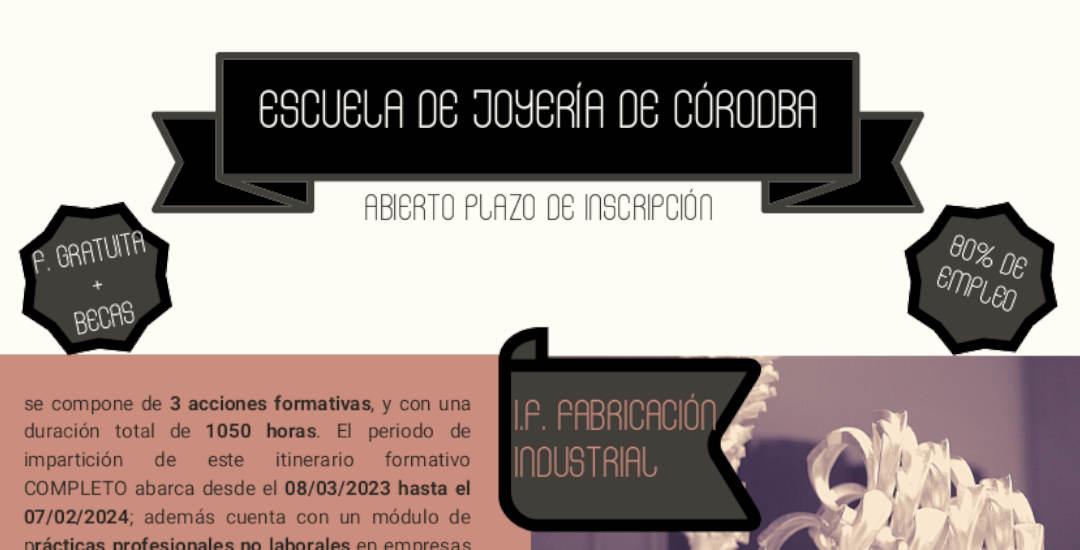 Cursos Escuela de Joyería de Córdoba