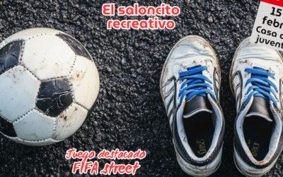 La sala de videojuegos. FIFA Street