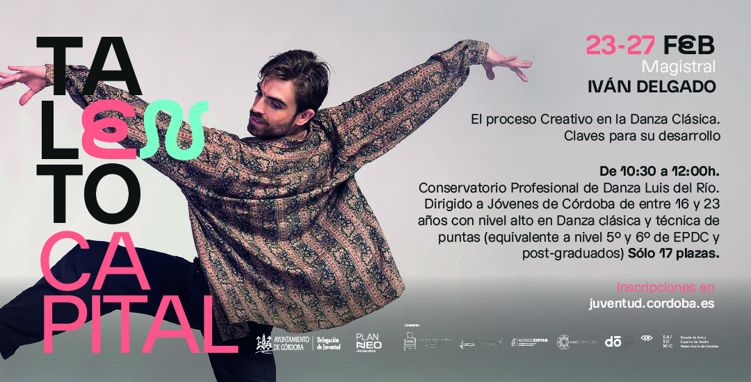 Magistral de danza clásica con Iván Delgado