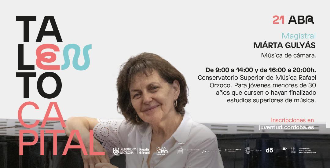 Magistral de Música de cámara con Márta Gulyás