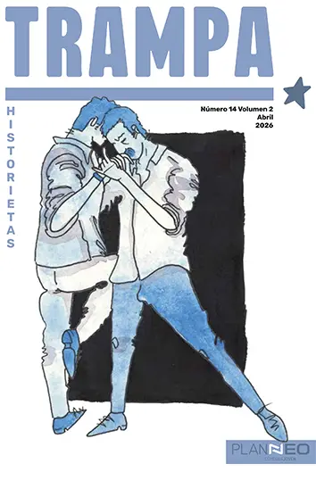 Portada publicación Trampa abril 2026, volumen 2 historietas